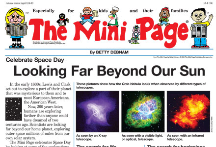 Image of The Mini Page, April 24-30 2004 edition