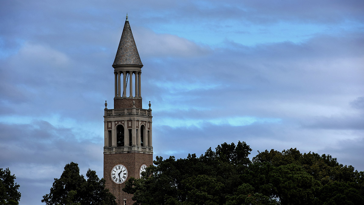Bell Tower on UNC-Chapel Hill campus.