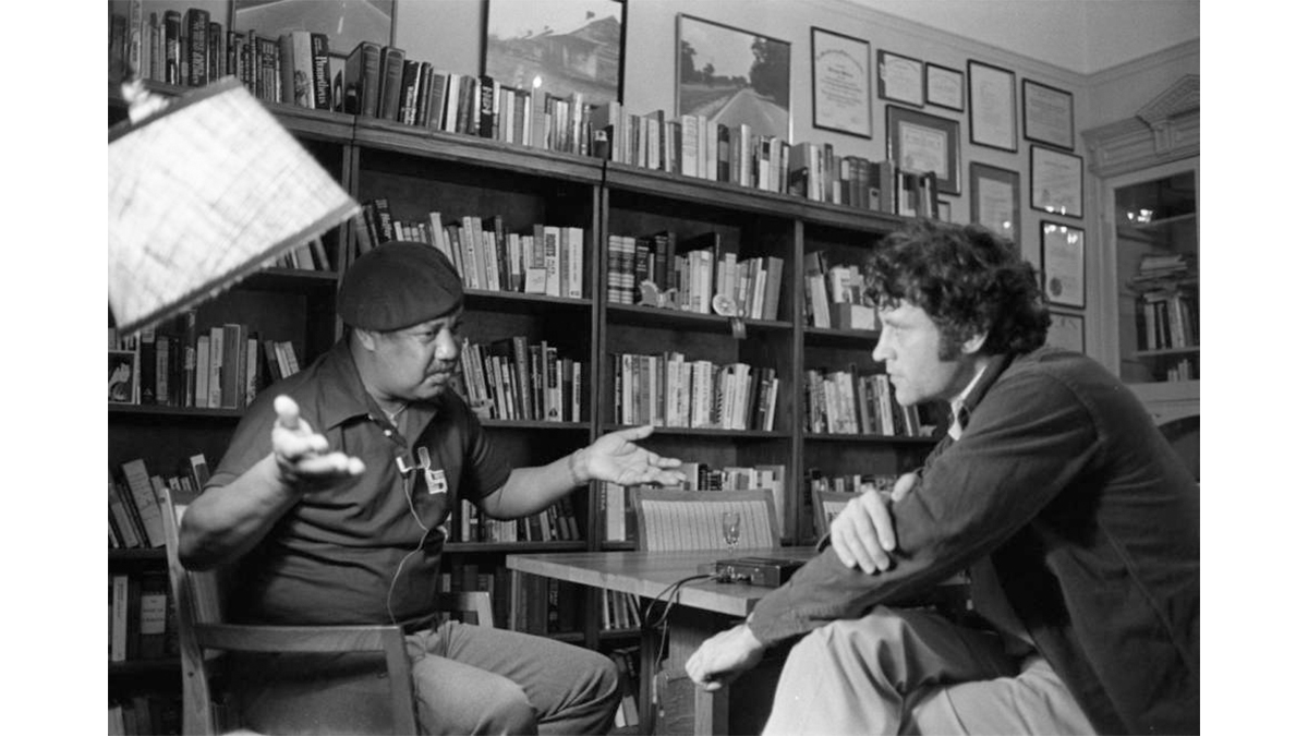 Bill Ferris interviews author Ernest Gaines in 1980.