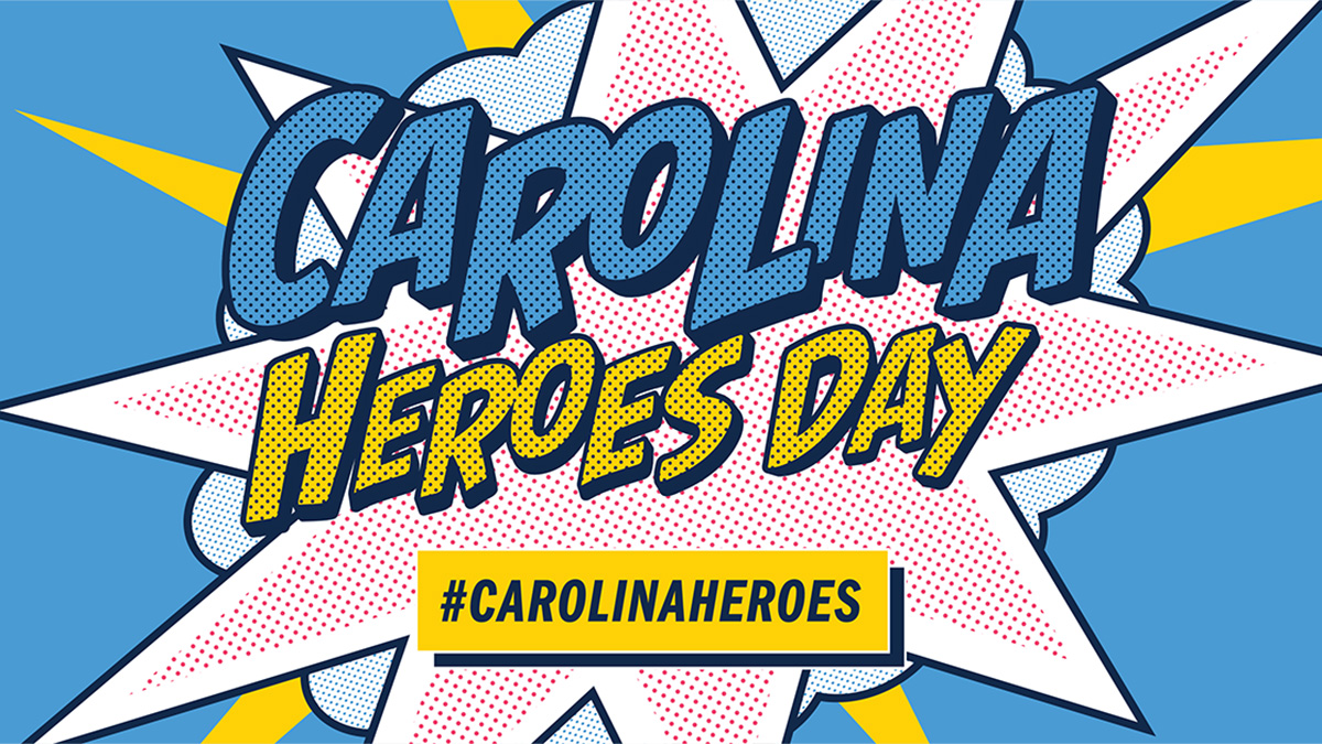 Carolina Heros Day. #Carolinaheroes