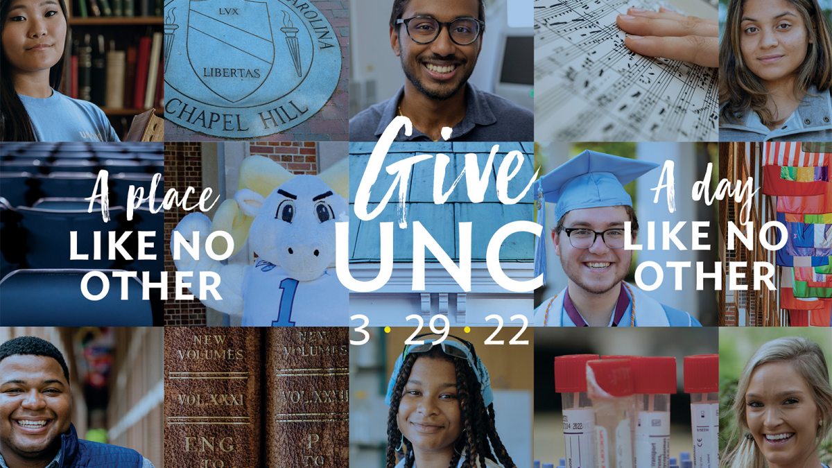 GiveUNC Day is March 29.