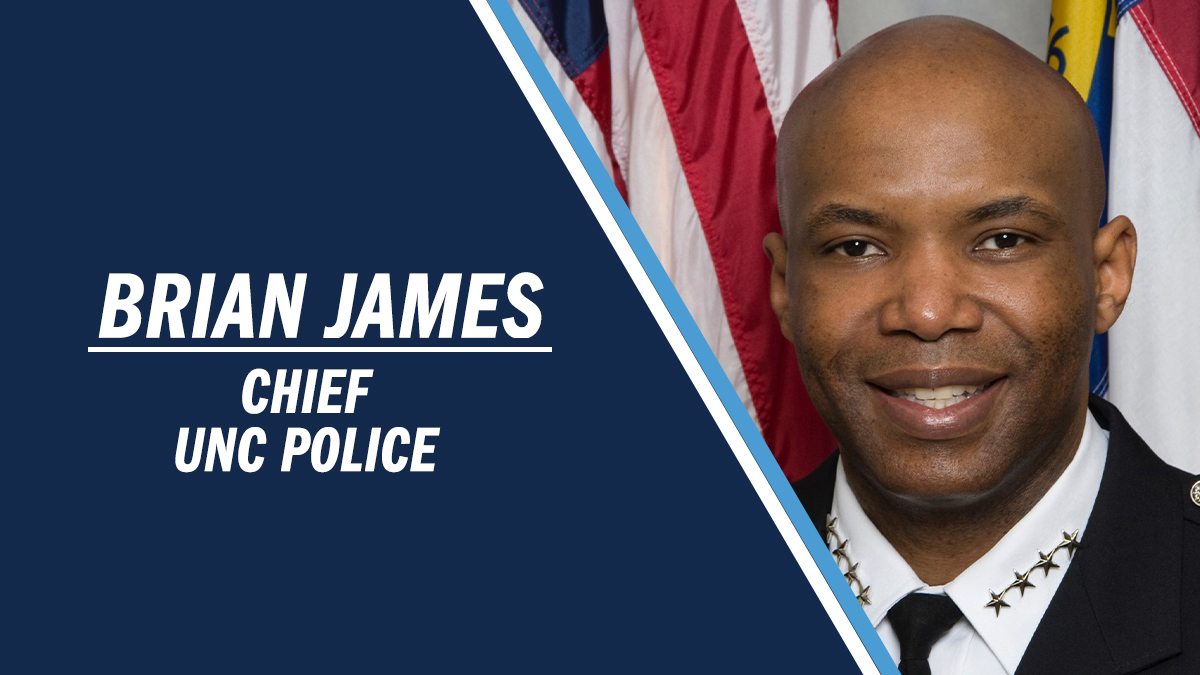Brian James, chief of UNC Police