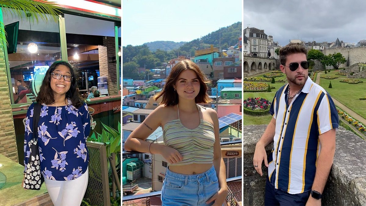 Seka Shahriar in Costa Rica, Hannah Stroot in South Korea and Ander Naugle in Ireland.