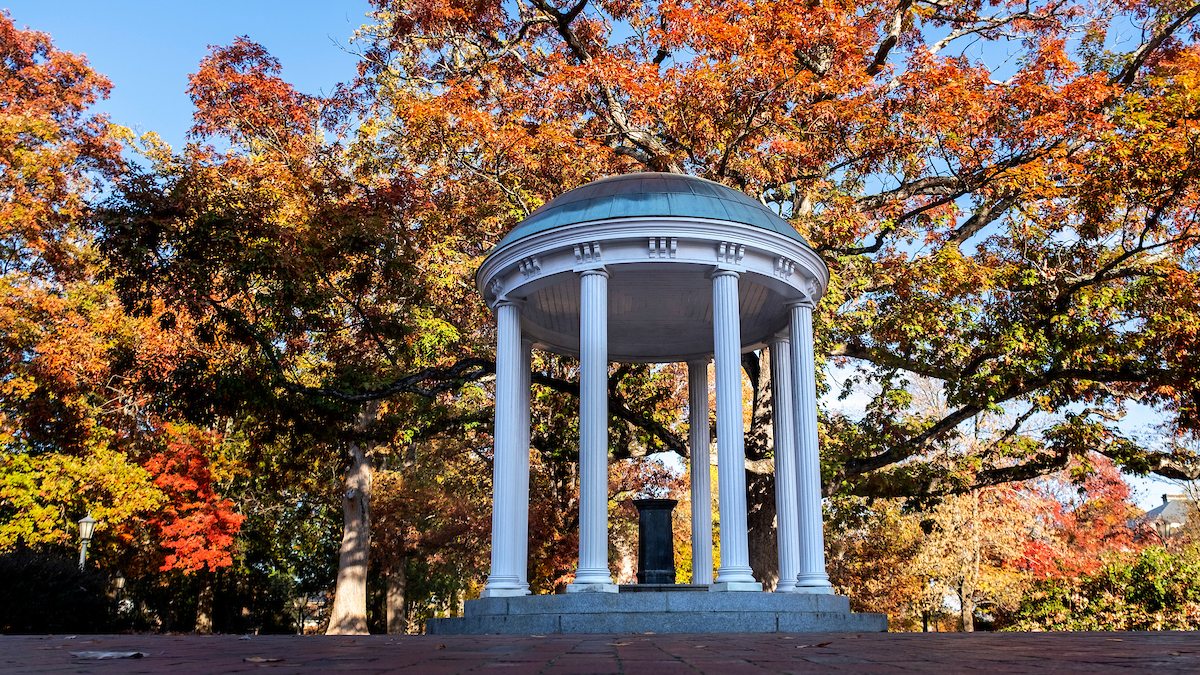 The Old Well during fall