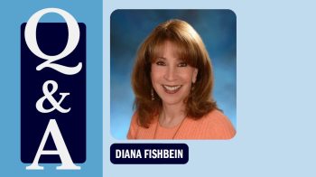 Graphic of Diane Fishbein that reads 
