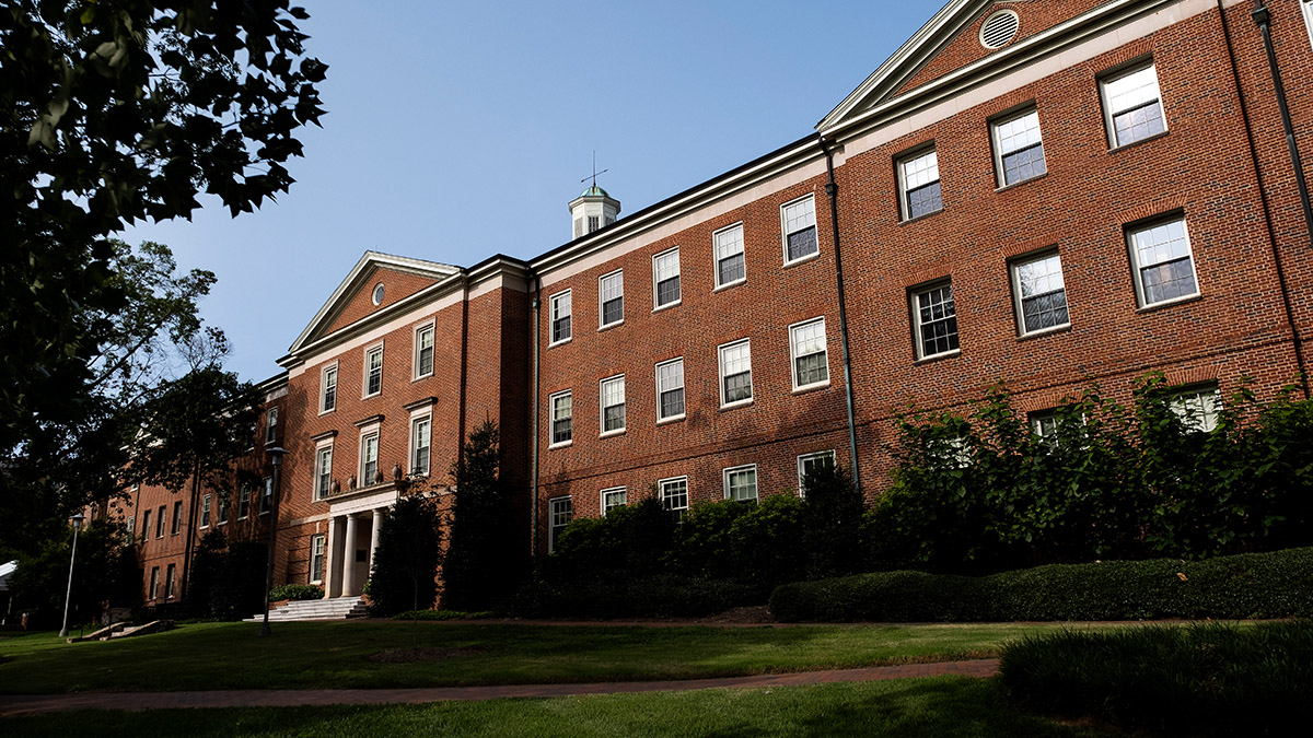 Exterior photo of Eshelman during the day.